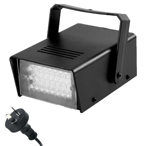 CR Home Party Light 20 Watt LED Mini Strobe With Variable Speed Halloween