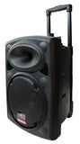 E-lektron 10 Inch Speaker Set 500W Mobile PA Sound System Battery Bluetooth Portable With 1 Wireless Microphones with Stand