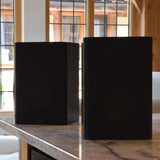 E-Lektron BK55 2-Way 160W Home HiFi Stereo Bookshelf Wooden Speakers Pair Wall Mountable