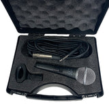 E-Lektron SM12 Stereo large frequency range condenser recording microphone with XLR balanced cable holder and case