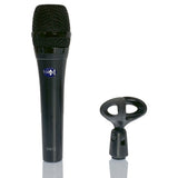 E-Lektron SM12 Stereo large frequency range condenser recording microphone with XLR balanced cable holder and case