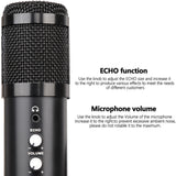 E-Lektron USB Condenser mic recording PC plug & Play studio microphone for Mac Windows gaming Podcast online chatting streaming