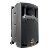 E-Lektron EL30-M 700W 12" inch Bluetooth Wireless linkable Loud Portable PA Speaker Sound System incl.4 UHF Handheld Mics  for Karaoke Coach Speech Singing