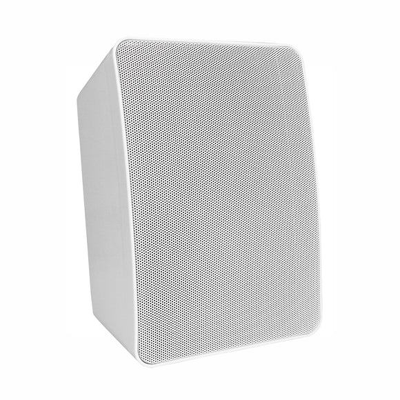 E-Lektron EL952966 M-255 White Weatherproof 100 Volt Line or 8 Ohm ELA Outdoor Speaker