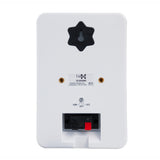 E-Lektron EL952966 M-255 White Weatherproof 100 Volt Line or 8 Ohm ELA Outdoor Speaker