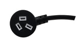 DL 2 Meter Piggyback Power IEC Cable  3 Pin Plug 240V 10Amp SAA Approved