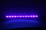 CR-Lite Highpower 12 X 3W LED UV Black bar blacklight wash for mobille DJ party Halloween stage lighting