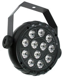 CR-Lite portable 12 X 1W RGBW LED Parcan spotlight with USB type C port