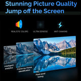 Auto Focus Android 9.0 Smart Native 1080P 16000 Lumen WiFi Bluetooth LED Projector Support 4k Media Home Outdoor Theater Cinema HDMI USB VGA With HiFi Speaker