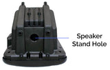 E-lektron 12" Inch Portable Speaker Set 700W Mobile PA Sound System Battery Bluetooth With 2 Wireless Microphones and Stand