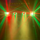 CR Lite USB C Party Set Stage Light Bar 5 LED Light Effects Derby Wash Strobe UV incl. Tripod Carry Bags Remote